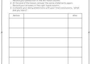 Anticipation Guide Template Hook Your Students Anticipation Guides Creative