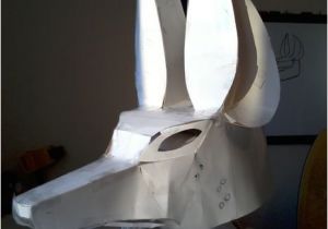 Anubis Mask Template Constructing Anubis