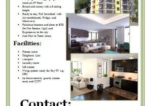 Apartment Flyers Free Templates Apartment Flyer Template Microsoft Word Templates