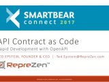 Api Contract Template Api Contract as Code Rapid Development with Openapi