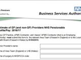 Apms Contract Template Nhsbsa Reminds Practices to Return form On Estimate Of Gp