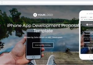 App Development Proposal Template android Mobile App Development Proposal Template Better