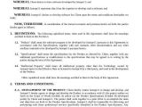 Application Development Contract Template 49 Contract Agreement formats Word Pdf