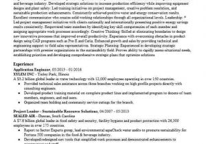 Application Engineer Resume Application Engineer Resume Sample Technical Resumes