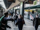 Application for issue Of Railway Unique Identity Card Scenes Across Italy as Country Reopens