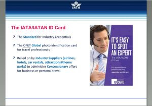 Application for Professional Identification Card form Iata Id Card