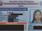 Application for Professional Identification Card Switching From Your Maiden Name to Your Married Name Prc
