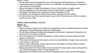 Application Support Analyst Sample Resume Application Support Analyst Resume Samples Velvet Jobs