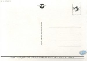 Apply for Professional Card In Belgium Post Card Gaston Lagaffe Ich Dich Wollen In German