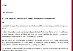 Applying for A Job Online Cover Letter Job Application Cover Letter Gplusnick
