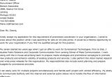 Applying for Promotion Cover Letter Cover Letter Examples for Promotion the Letter Sample