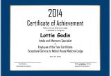 Appreciation Certificate Template for Employee Employee Recognition Certificate Template Printable