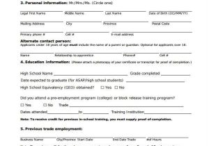 Apprenticeship Contract Of Employment Template 7 Apprenticeship Agreement form Samples Free Sample