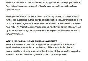 Apprenticeship Contract Template Uk 23 Hr Contract Templates Hr Templates Free Premium