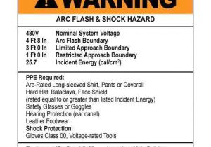 Arc Flash Policy Template 30 Elegant Arc Flash Ppe Category Level Chart