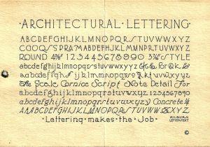 Architectural Lettering Template Architectural Lettering David Lofink Flickr