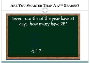 Are You Smarter Than A 5th Grader Powerpoint Template Ppt Osep Project Directors Powerpoint Presentation Id