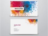 Art Business Cards Templates Free 100 Free Business Card Templates Designrfix Com
