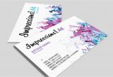 Art Business Cards Templates Free Artistic Design Business Card Bundle Business Card