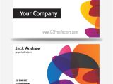 Art Business Cards Templates Free Free Colorful Business Card Templates by 123freevectors On