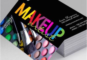 Art Business Cards Templates Free Freelance Makeup Artist Business Card Sles Makeup Vidalondon