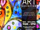 Art Show Flyer Template Free Copy Of Art Exhibition Flyer Postermywall