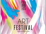 Art Show Flyer Template Free Flyer for Art Festival Psdflyers Pinterest Art