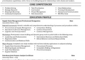 Articling Student Resume Supply Chain Management Resume Sample Template