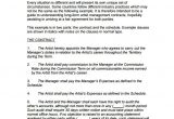 Artist Management Contract Template Free Download 10 Artist Management Contract Templates Word Docs