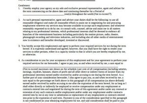Artist Management Contract Template Free Download 10 Artist Management Contract Templates Word Docs