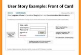As A User I Want User Story Template User Story Template Word Actor Resumed Kukkoblock Templates