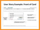 As A User I Want User Story Template User Story Template Word Actor Resumed Kukkoblock Templates