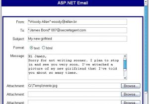 Asp.net Email Template asp Net Email with Multiple attachments Codeproject