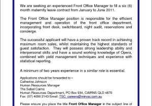 Assistant Front Office Manager Resume Sample Front Office Manager Resume Free Samples Examples