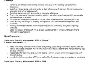 Assistant Property Manager Resume Sample assistant Property Manager Resume Template
