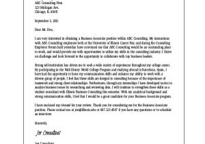 Associate Consultant Cover Letter 10 Consulting Cover Letter Templates Example Free