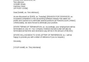 Associate Dentist Contract Template Uk Terminating Employee Due to Downsizing Sample Letter