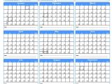 Attendance Calendar Template Calendar for attendance Tracking Calendar Template 2018