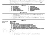 Attorney Resume Samples Best Lawyer Resume Example Livecareer
