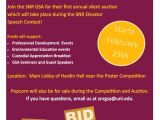 Auction Flyer Template Snr Graduate Student association to Host Silent Auction