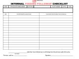 Audit Follow Up Template 15 Internal Audit Checklist Templates Samples Examples