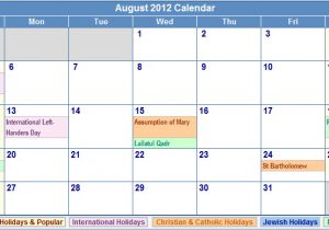 August 2012 Calendar Template Aug 2012 Calendar Printable New Calendar Template Site