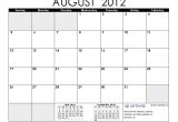 August 2012 Calendar Template Free 2012 Calendar Images and 2012 Calendar Templates