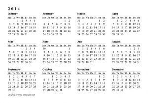 Australian Calendar Template 2014 2014 Calendar Download New 2014 Calendars