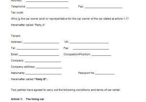 Auto Lease Contract Template 11 Lease Contract Templates Free Word Pdf Documents