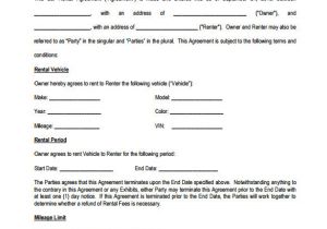 Auto Lease Contract Template 7 Car Lease Agreements Word Pdf Pages