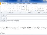 Auto Reply Email Template Free Download Program Microsoft Outlook Reply with