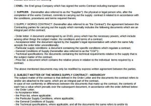 Auto Transport Contract Template Supply Contract Template 12 Download Free Documents In