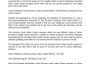 Automatic Cover Letter Generator Coverletter Generator Cover Letter