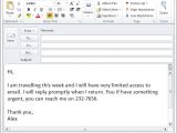 Automatic Email Response Template Thanksgiving Holiday Out Of Office Message Examples